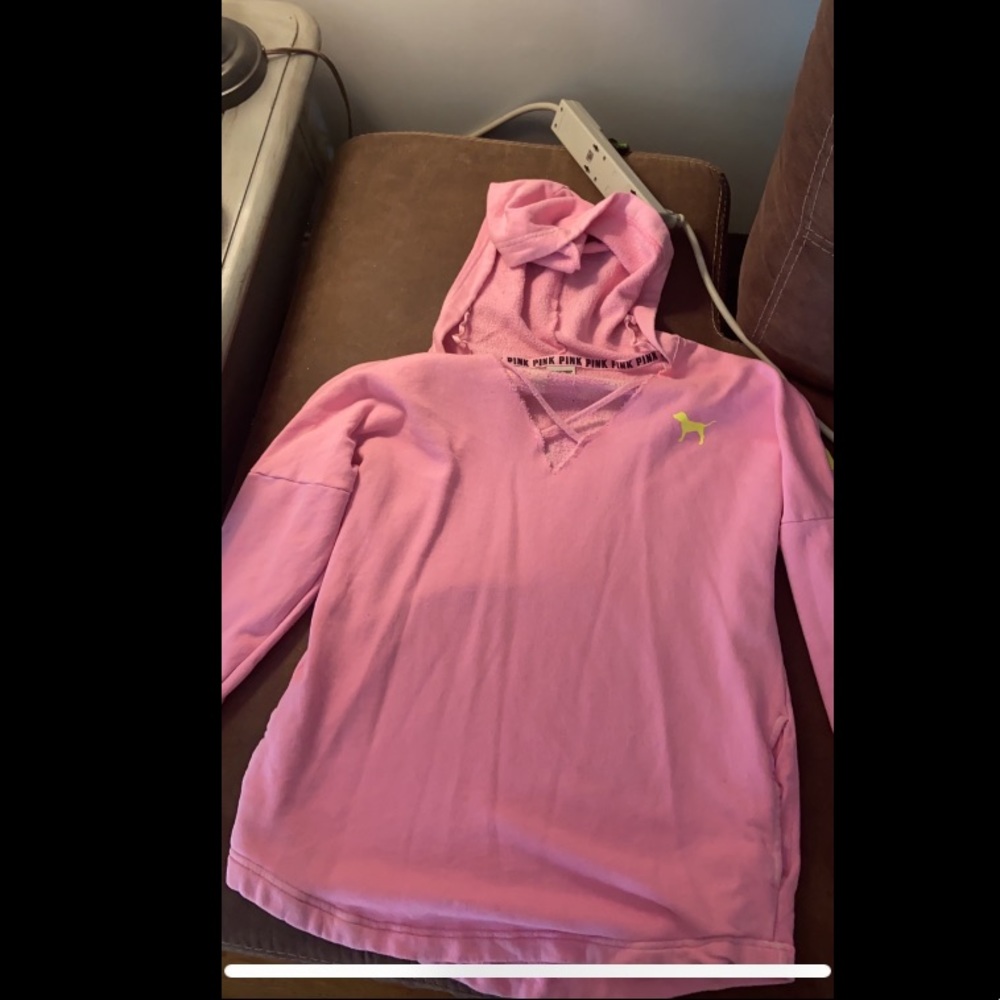 PINK hoodie/shirt